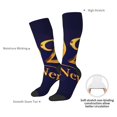 thumbnail image 4 of Naloa 2025 Happy New Year 3 Knee Socks, High Socks Long Stretchy Sock Women Knee High Stocking, Long Socks for Women, 4 of 6