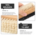 thumbnail image 3 of 2 Pcs Brosses à Récurer pour Chaussures Brosses à Linge Portables Brosse à Ongles, 3 of 5