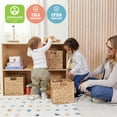 thumbnail image 4 of ECR4Kids Streamline 2-Shelf Single-Sided Storage Cabinet, 30in, Classroom Furniture, Natural, 4 of 9