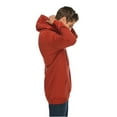 thumbnail image 3 of Lane Seven Unisex Heavyweight Pullover Hooded Sweatshirt XS Paprika, 3 of 3
