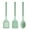 Pistachio, variant on KitchenAid 3-Piece Cooking Utensils Set with Ergonomic Handles, Black