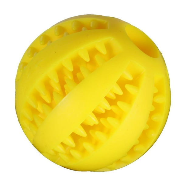Juguetes para perros, pelota interactiva, juguete masticable para perros,juguetes para perros pequeños y grandes, pelota de goma para mascotas, juguete para limpiar dientes.