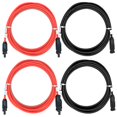 thumbnail image 1 of Cable Solar con Conectores MC4 SolarGyx 2Kits 80m C.12 4mm Hembra y Macho MC4 2 Negros 2 Rojos. Total 320 m Cable y Con, 1 of 1