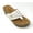 White, variant on Women's Cork Wedge Multi Straps Sandals
