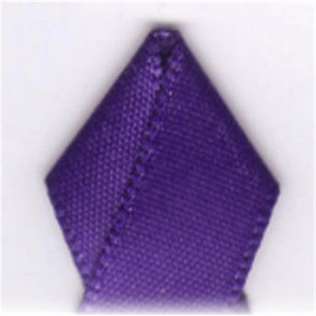Papilion R074400090470100Y Ruban Satin Double Face.38 Po 100 Verges - Violet Royal