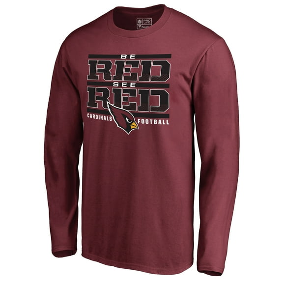 Men's Cardinal Arizona Cardinals Hometown Collection Long Sleeve T-Shirt