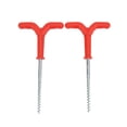 thumbnail image 3 of Senjay Ice Fishing Screw Rod Stand Y Shape Screw Threads Ground Anchor Holder Rest Rack Pole Pegs,Ice Fishing Screw Rod Stand,Outdoor Camping Tent Stakes Rod Stand, 3 of 8