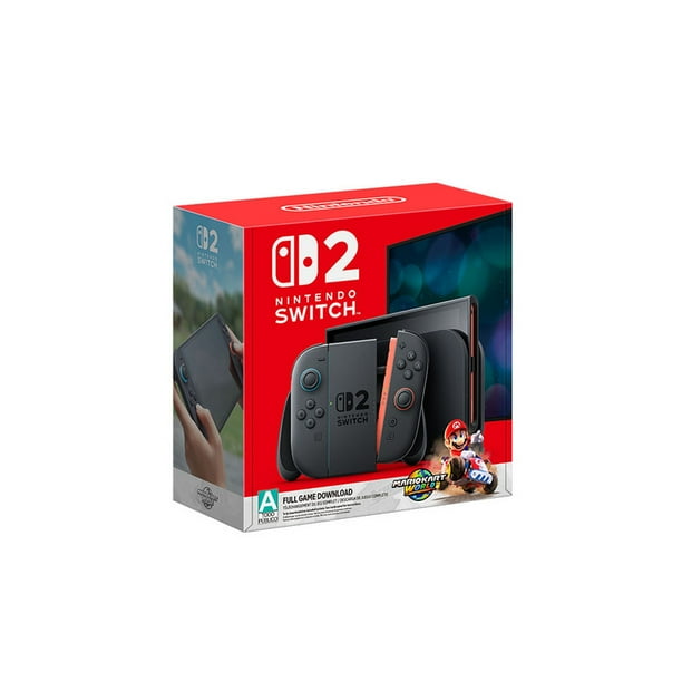 Consola Nintendo Switch 2 más Mario Kart World Bundle 256 GB