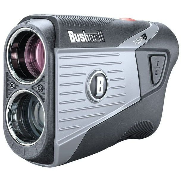 Telémetro láser de golf Bushnell V5 Patriot, paquete con Pinseeker