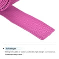 thumbnail image 3 of Lightweight Polypropylene Webbing Strap 1 1/4" 10 Yard Backpack Plum Red for Luggage Cargo Straps, 3 of 5