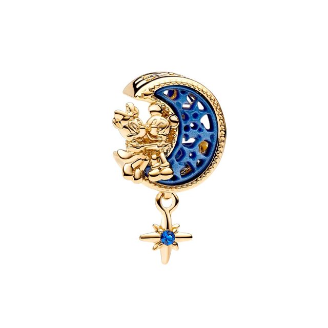 Disney-abalorio de plata de ley 925 para pulsera Pandora, abalorio de Mickey, Minnie, Dumbo, Stitch, compatible con pulseras Pandora originales