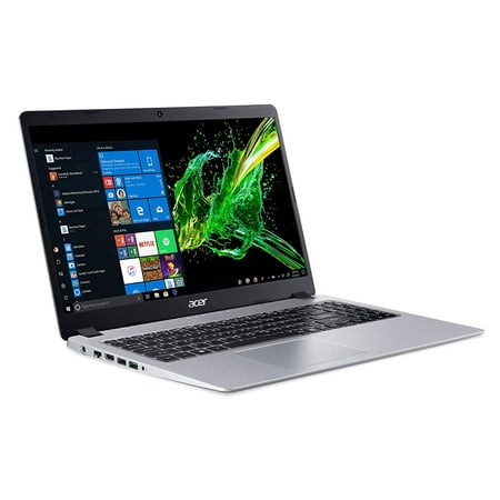 Acer Aspire 5 Slim Laptop, 15.6" Full HD IPS Display, AMD Ryzen 3 3200U, Vega 3 Graphics, 4GB DDR4, 128GB SSD, Backlit Keyboard, Windows 10 in S Mode, A515-43-R19L