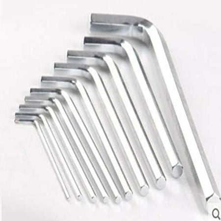 

Rust and Corrosion Resistant Highly Durable Pure Steel 20pc L Shaped Hex Key Wrench Set - Precision Hexagon Head Repair Tool for 2mm Repairments - Long-lasting and Reliable Crafting Equi