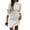 White, variant on Women's Sweater Dress Knit Dress High Neck Long Sleeve Bodycon Elegant Slim Fit Winter Dress for Office Holiday Party,Black,L