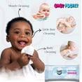 thumbnail image 4 of Baby Pocket 99% Pure Water Unscented Wipes, Peel and Seal Pack (6 Bags) 12 Pouches Per Bag, 10 Wipes Per Pack (720 Count), 4 of 7