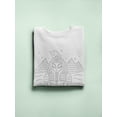 thumbnail image 3 of Alien Sphinx Cool Design Sweatshirt Men -Image by Shutterstock, Male Medium, 3 of 4