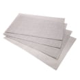 thumbnail image 3 of Juego de 4 manteles individuales de PVC plateados para mesa de comedor con aislamiento para comidas occidentales, 3 of 8
