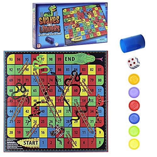 Pressman Toys - Giant Snakes and Ladders Game - Walmart.com