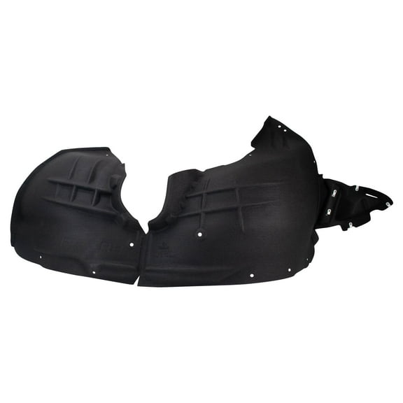 TRQ Front Right Inner Fender Liner Black Passenger Side Fits Select 2019-2023 Cadillac XT4 GM1249306