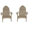 thumbnail image 4 of highwood  Essential Set of 2 Adirondack Chairs Woodland Brown, 4 of 5