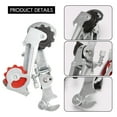 thumbnail image 5 of Racing Bicycle Part Silver Tone Metal 3-7 Speed Rear Derailleur, 5 of 8