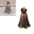 thumbnail image 3 of TQEHS China Mini Messing Kupfer Skulptur beten Buddha Feng Shui Glocke B8J1 30mm EE. UU., 3 of 5