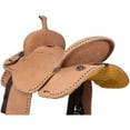 thumbnail image 4 of King Series Stratford Suede Barrel Saddle | Natural | 16 Inches, 4 of 4