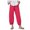 Red, variant on DXOUPM Women's Pants Women's Fashion Casual Chiffon Crepe Wide Leg Pants Solid Color High Waist Loose Casual Pants Womens Athletic Wear Women Pants Casual Navy M