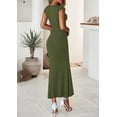 thumbnail image 2 of Conjunto de Falda PRETTYGARDEN Top Corto Fruncido Maxi Verde Militar XL, 2 of 8