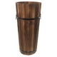 thumbnail image 1 of Paraguas de madera con forma de cubo para paraguas, para exteriores, paragüero, 1 of 7