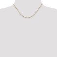 thumbnail image 2 of 14k Yellow Gold 16 Inch 1.6mm Round Link Cable Chain Necklace Pendant Charm, 2 of 9