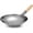 12-in, variant on Traditional Hand Hammered Chinese Carbon Steel Wok with Wooden and Steel Helper Handle (14 Inch, Round Bottom Pow Wok Pan)