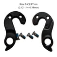 thumbnail image 3 of Pack of 2 Tail Hook Compact Size Rear Clasp Accessories Derailleur Hanger Upgraded Fittings Replacing Part Transmission Supplies Metal Hooks Derailleur Hanger, 3 of 6