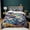 Color3, variant on 3D Digital Demon Anime Slayer Bedding Set Ultra Soft Comforter Quilt Cover Set 3pcs Bedding Duvet Cover with Pillowsham