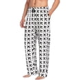 thumbnail image 3 of Kdxio Airplane Print Men's Sleep Pajama Pant Lounge Pants with Pockets, 3 of 8