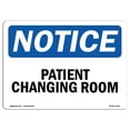 thumbnail image 1 of SignMission OS-NS-A-1824-L-17144 18 x 24 in. OSHA Notice Sign - Patient Changing Area, 1 of 1
