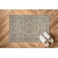 thumbnail image 4 of Turkish Rug, Bohemian Rug, Green Rug, Pattern Rug, Thin Rug, Cute Rug, Office Decor Rug, Easy to Clean Rugs, Antique Decor Rugs, Custom Rug, 2.6'x5' - 80x150 cm, 4 of 6