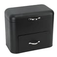 thumbnail image 6 of Iron Bread Storage Container, Keep Iron Home Bread Container Large Capacity for Countertop (Black), 6 of 7