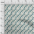 thumbnail image 1 of oneOone Cotton Silk Fabric Leaves Block Print Fabric By Yard 42 Inch Wide, 1 of 4