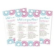 thumbnail image 1 of Inkdotpot 50 Sheets What'sIn Your PhoneBaby Shower GameCards He Or She Activity CardsPartyIdea Donuts Baby Shower Party Supply, 1 of 5