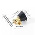 thumbnail image 3 of Agricultural High-pressure Spraying Nozzle, Copper Nozzle, Fine Atomization Water Outlet Nozzle, 3 of 9