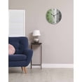 thumbnail image 3 of Wall Clock 10 Inch Farmhouse Rustic Wood Round Silent Decorative Wall Clocks Battery Operated for Living Room Bedroom Kitchen Classroom Decor, Sage Green Grey,Small, 3 of 7