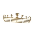 thumbnail image 4 of Colgador de medallas, soporte de exhibición de medallas, metal resistente, montaje en pared, multiusos fútbol americano, 4 of 9