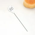 thumbnail image 4 of 1PCS Professional Cake Tester for Baking - 7.75 Inch Stainless Steel Doneness Stick - Baking Timing Tool for Cakes, Breads & Pastries - Kitchen Baking Essential, 4 of 8