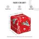 thumbnail image 4 of Fotbe Christmas Deer 1 Porta Pañuelos Decorativo de Cuero, Caja Cuadrada Moderna para Pañuelos Faciales, Organizador y Dispensador 5x5x5'', 4 of 7