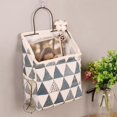 thumbnail image 4 of Wall Hanging Storage Bag, Waterproof Over The Door Closet Organizer Hanging Pocket Linen Cotton, 4 of 5