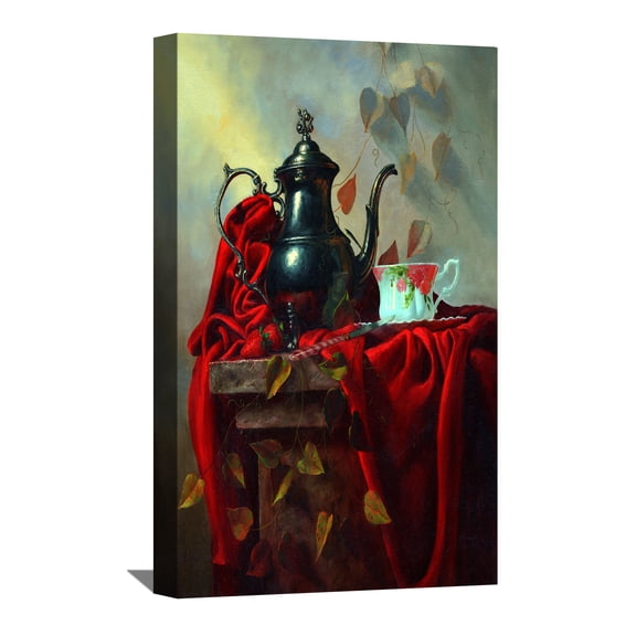 Aleksei Antonov Painting Wall Art Still Life Artwork Framed Canvas Art
