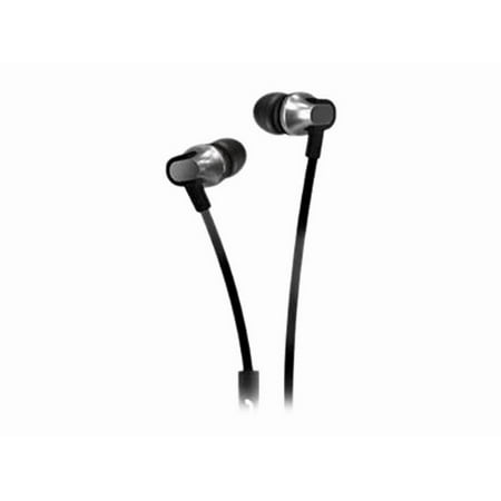 Impulse Wired Earbuds With Mic- Black Ie