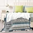 thumbnail image 3 of Gifts for Dad, Dad Gifts from Daughter/Son, Dad Gifts, Dad Birthday Gift, Dad Blanket 60"x50", Best Dad Ever Gifts, Father Gift Ideas, Dad Gifts for Fathers Day/Birthday/Christmas, Dad Blanket 60"x50", 3 of 6