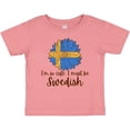 thumbnail image 3 of Inktastic I'm So Cute, I Must Be Swedish Sunflower Boys or Girls Baby T-Shirt, 3 of 5